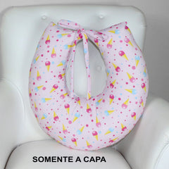 Capa De Almofada Amamentação Mt - Sorvetinho