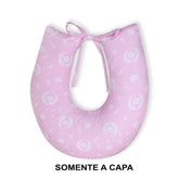 Capa De Almofada Amamentação Mt - Nobreza Rosa