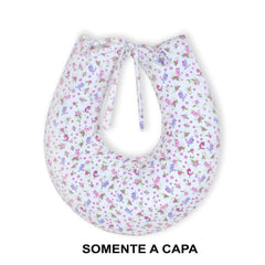 Capa De Almofada Amamentação Mt - Passarinho Rosa