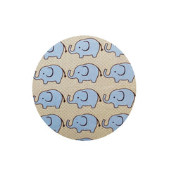 COLCHONETE PORTÁTIL C/ MOSQUETEIRO - ELEFANTE AZUL