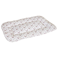 Colchonete Portátil Com Mosquiteiro - Floral Ferrugem