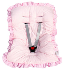 Capa De Bebê Conforto Mt - Poá Rosa