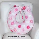 Capa De Almofada Amamentação Mt - Balãozinho Pink