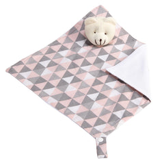 Naninha C/ Porta Chupeta - Ursa Rosa Losango