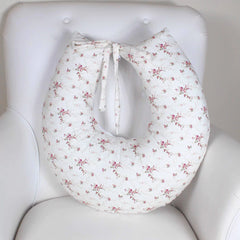 Almofada Amamentação Mt - Floral Ferrugem