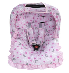 Kit Para Bebê Conforto - Soninho Rosa