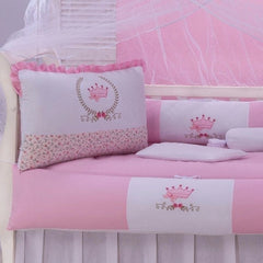 KIT BERÇO AMERICANO ACONCHEGO 100% ALGODÃO BELA ALTEZA