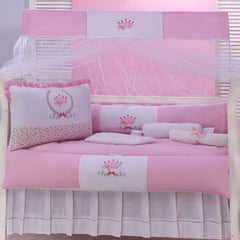 KIT BERÇO AMERICANO ACONCHEGO 100% ALGODÃO BELA ALTEZA