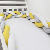 PROTETOR DE BERÇO TRANÇA 4,00 MTS - AMARELO