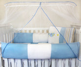 KIT KIDS COM MOSQUITEIRO COMUM 07 PEÇAS - AVIÃO