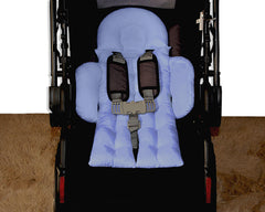 COLCHONETE PARA BEBÊ CONFORTO E CARRINHO - AZUL