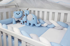 KIT DE BERÇO DUO - AZUL