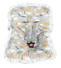 Capa De Bebê Conforto Mt - Floresta Cinza