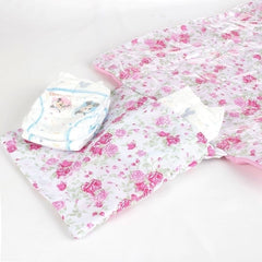 Trocador portátil plastificado - bailarina floral