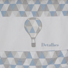 CORTINA DE VOIL - BALÃO AZUL