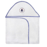 TOALHA COM CAPUZ BORDADA - NÁUTICO