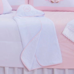 TOALHA COM CAPUZ BORDADA - URSA REALEZA POÁ