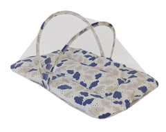 Colchonete Portátil Com Mosquiteiro - Chuva De Benção Marinho