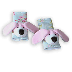 PROTETOR DE CINTO - CACHORRA REALEZA FLORAL