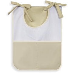 PORTA TRECO INDIVIDUAL - CAQUI COM BRANCO