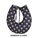 Capa De Almofada Amamentação Mt - Ursinho Príncipe Marinho