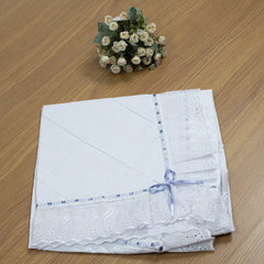 MANTA DE PIQUET C/ LASIE 100% ALGODÃO - CHEVRON