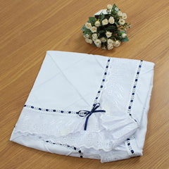 MANTA DE PIQUET C/ LASIE 100% ALGODÃO - CHEVRON