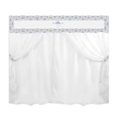 CORTINA DE VOIL - CHUVA DE BENÇÃO AZUL