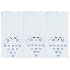 FRALDA DE OMBRO - CHUVA DE BENÇÃO AZUL