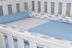 KIT ROLO - 06 PÇS - CHUVA DE BENÇÃO AZUL