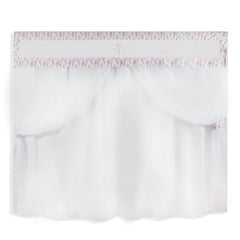 CORTINA DE VOIL - CHUVA DE BENÇÃO ROSA