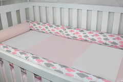 KIT ROLO - 06 PÇS - CHUVA DE BENÇÃO ROSA