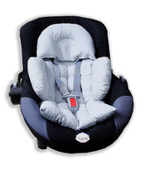COLCHONETE PARA BEBÊ CONFORTO E CARRINHO - CINZA