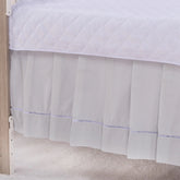 Saia de Berço Americano Ponto Palito Microfibra - Cinza