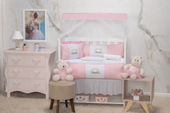 Kit mini berço padrão 08 peças - coleguinhas