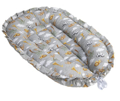 Ninho Redutor Para Bebê - Floresta Cinza