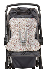 Capa De Carrinho - Floral Rosa