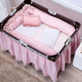 KIT DESMONTÁVEL PADRÃO BERÇO PORTÁTIL 09 PEÇAS - CHARMOSA