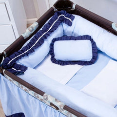 KIT DESMONTÁVEL PADRÃO BERÇO PORTÁTIL 09 PEÇAS - PRÍNCIPE