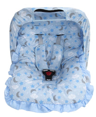 Kit Para Bebê Conforto - Soninho Azul