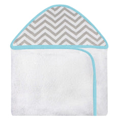 TOALHA COM CAPUZ ESTAMPADA - CHEVRON TIFFANY