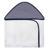 TOALHA COM CAPUZ ESTAMPADA - CHEVRON NÁUTICO