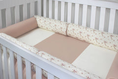 KIT ROLO - 06 PÇS - FLORAL FERRUGEM