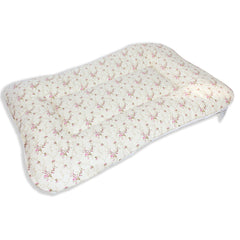 COLCHONETE PORTÁTIL C/ MOSQUETEIRO - FLORAL ROSA