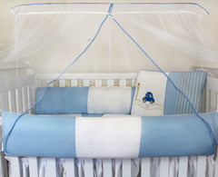 KIT KIDS COM MOSQUITEIRO COMUM 07 PEÇAS - FUSKINHA