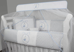 KIT DE BERÇO GLAMOUR 09 PEÇAS - GAIOLA