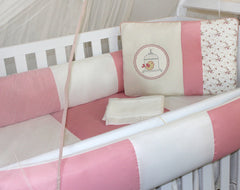 KIT KIDS COM MOSQUITEIRO COMUM 07 PEÇAS - GAIOLA FERRUGEM