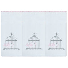 FRALDA DE OMBRO - GAIOLA ROSA