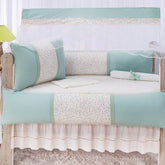 Kit berço americano glamour 100% algodão - Augusto