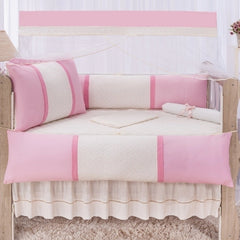 Kit berço americano glamour 100% algodão - Maria